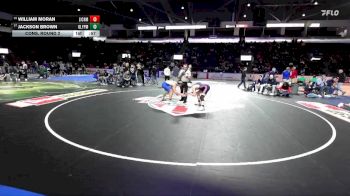 157 lbs Cons. Round 2 - William Moran, Life Christian Academy vs Jackson Brown, Olympic