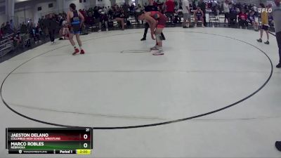 168 lbs 1st Place Match - Marco Robles, Nebraska vs Jaeston Delano, Columbus High School Wrestling