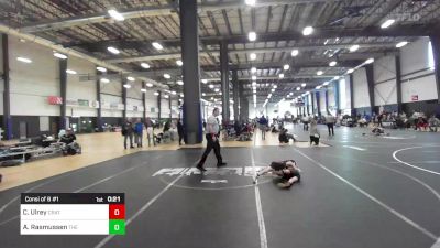 54 lbs Consi Of 8 #1 - Colton Ulrey, Crater Mat Club vs Adriel Rasmussen, The Rock Of Redmond