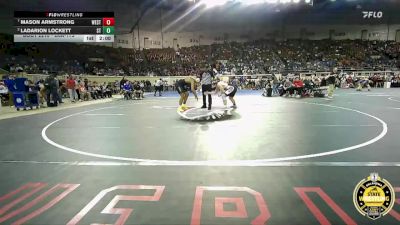 B6A-175 lbs Quarterfinal - Mason Armstrong, Westmoore vs Ladarion Lockett, Stillwater