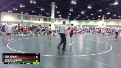 106 lbs Round 4 (16 Team) - Bayden Fandrich, Montana Senior vs Cale Thomas, Terre Haute Black