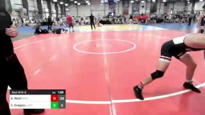 160 lbs Rr Rnd 2 - Andrew Reall, MetroWest United Black vs Connor Gregory, Journeymen Wrestling Club