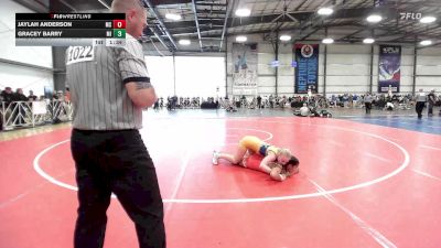 114 lbs Round Of 32 - Jaylah Anderson, MS vs Gracey Barry, MI