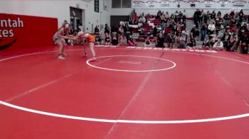 145 lbs Semifinal - Amanaki George, Steamboat Springs vs Kallie Bauer, Natrona