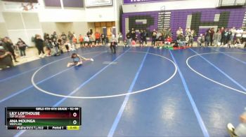 92-99 lbs Quarterfinal - Lily Lofthouse, Top Of Utah vs Ana Mounga, Westlake