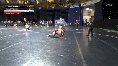 149 lbs Round Of 32 - Layton Schneider, Oklahoma vs Jordan Williams, Little Rock