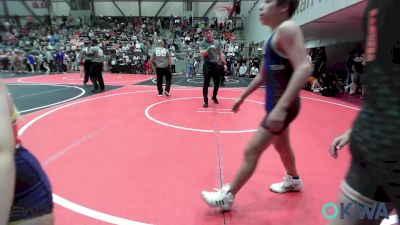 83 lbs Rr Rnd 3 - Ava Henderson, HURRICANE WRESTLING ACADEMY vs Bryar Burch, Team Tulsa Wrestling Club