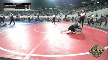 100 lbs Round Of 32 - Ayden Rodgers, Standfast vs Uriah Ybanez, Panhandle RTC