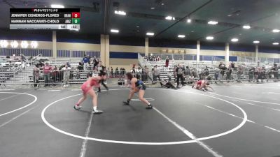 116 lbs Consolation - Jennifer Cisneros-Flores, Orange Lutheran HS vs Hannah Naccarati-Cholo, Arizona Girls Wrestling
