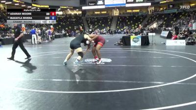 180 lbs Champ. Round 1 - Makayla Rivera, Lindenwood University vs Azariah Moore, Lock Haven University