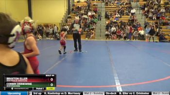 60 lbs Cons. Round 2 - Braxton Eller, New Prague Wrestling vs Corbin Drinkwine, Northwestern