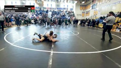 138 lbs Semifinals (8 Team) - Timmy Boda, Merritt Island vs Anthony O`Dell, Mater Lakes Academy