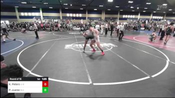 172 lbs Round Of 16 - Ka'apuni Peters, LV Bear WC vs Pedro Juarez, Silverback WC