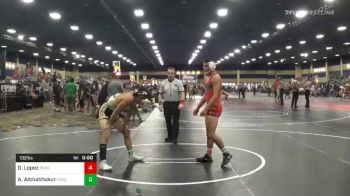 Match - David Lopez, Pounders WC vs Abdulsabur Abdulshukur, Ford Dynasty Wrestling Club