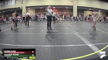 130 lbs Cons. Round 2 - Hayden Karr, Palmetto State Wrestling Academy vs Camaron Risner, Unattached