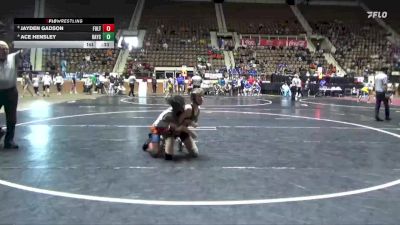 1A-4A 106 Cons. Semi - Jayden Gadson, Fultondale vs Ace Hensley, Bayshore Christian School