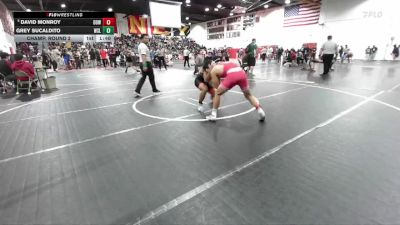 150 lbs Champ. Round 2 - David Monroy, Downey vs Grey Sucaldito, Westlake