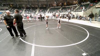 58 lbs Round Of 16 - Beau Barnett, Cushing vs Jaxon Wolfenberger, Team Tulsa Wrestling Club