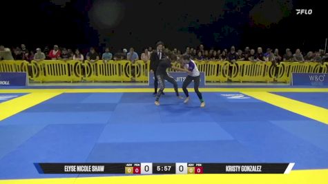 Kristy Gonzalez vs Elyse Nicole Shaw 2025 Pan IBJJF Jiu-Jitsu No-Gi Championship