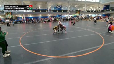 121 lbs Champ. Round 2 - Chaniella Carter-Sparks, Unattached vs Demetria Griffin, Unattached