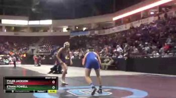 5A 145 lbs Cons. Round 1 - Ethan Powell, Carlsbad vs Tyler Jackson, Deming