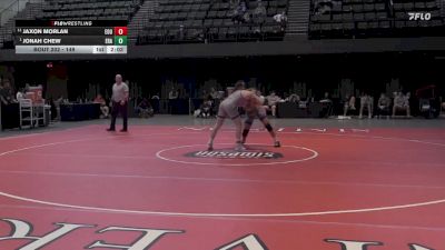 149 lbs 1st Place Match - Jonah Chew, Embry-Riddle (Ariz.) vs Jaxon Morlan, Eastern Oregon University (OR)