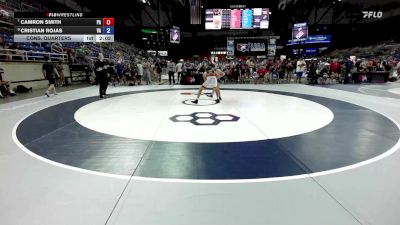106 lbs Cons. Quarters - Camron Smith, PA vs Cristian Rojas, VA