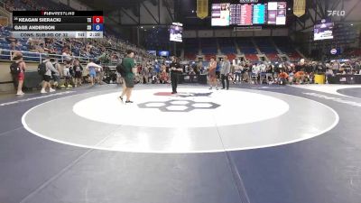 150 lbs Cons. Sub-rd Of 32 - Keagan Sieracki, TX vs Gage Anderson, SD