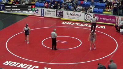 167 lbs Round Of 32 - Emma Cappa, East Stroudsburg vs Avery Zurinsky, Central Mountain