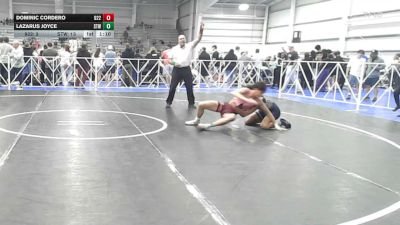 132 lbs Round Of 32 - Dominic Cordero, Team 922 - HSB vs Lazarus Joyce, Shore Thing Surf - HSB