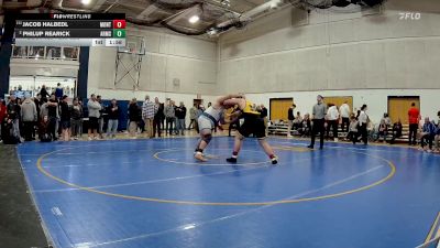 285 lbs Round Of 16 - Jacob Halbedl, Montour vs Philup Rearick, Armstrong