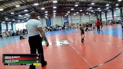 48 lbs Rd# 9- 2:15pm Saturday Final Pool - Mason Maher, Florida Elite vs Jonah Burkett, Rebellion