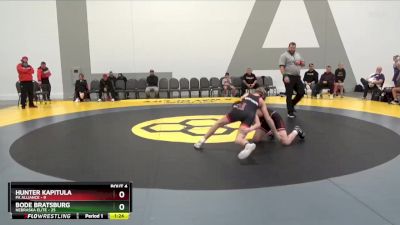 119 lbs Quarterfinals (8 Team) - Bode Bratsburg, Nebraska Elite vs Hunter Kapitula, PA Alliance
