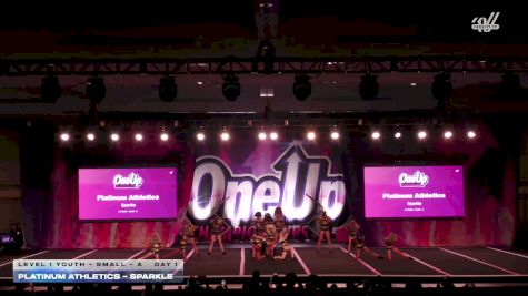 Platinum Athletics - Sparkle [2026 L1 Youth - Small - A Day 1] 2026 One Up Grand Nationals
