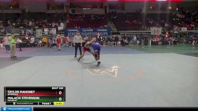 D 2 170 lbs Cons. Round 3 - Taylor Mahoney, Riverdale vs Malachi Stevenson, McKinley