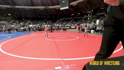 40 lbs Semifinal - Dikota Lacy, Proviso Township Gladiators vs Lincoln Rich, Belding