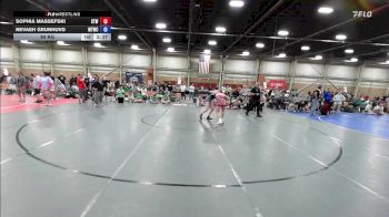 60 kg Rr Rnd 3 - Sophia Massefski, Cordoba Trained - GHSE vs Nevaeh Grunhuvd, New England Trappers Black - GHSE