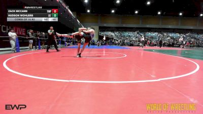 157 lbs Consi Of 16 #2 - Zack McCann, Timpanogos Wrestling vs Hudson Wohlers, Lil' Mavs