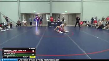 160 lbs Round 2 (8 Team) - Leonard Tukhlynovych, Minnesota Silver vs Ty Wolding, North Dakota Red