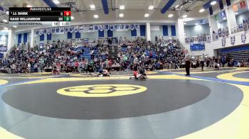 138 lbs Quarterfinal - J.J. Shirk, Indian Lake vs Gage Williamson, Dekalb