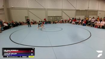122 lbs Placement Matches (16 Team) - Milana Borrelli, Florida vs Caitlyn Kelley, Wisconsin