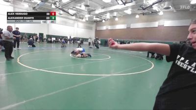 120 lbs Cons. Round 2 - Alexander Duarte, Serrano vs Alex Verdugo, Birmingham
