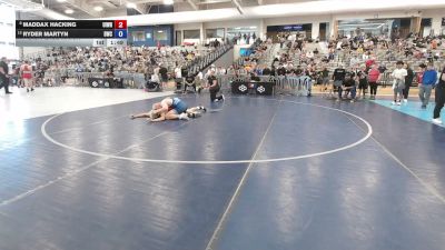 144 lbs 3rd Place Match - Maddax Hacking, Uintah Wrestling vs Ryder Martyn, Durango Wrestling Club