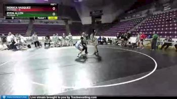 W-124 lbs Quarters & 1st Wb (16 Team) - Monica Vasquez, California vs Ryen Allen, Michigan