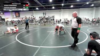 137 lbs Quarterfinal - Josiah Fernandez, Vills Bros Wrestling vs Karter Showers, Falls Academy