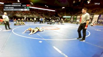 190 Class 3 lbs Quarterfinal - Dirk Rivera, Ft. Zumwalt East vs Cooper Hammontree, Platte County