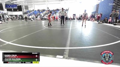 76 lbs Round 1 (4 Team) - Kaden Crum, Missouri Outlaws vs Foster Baldwin, Potentially Dangerous