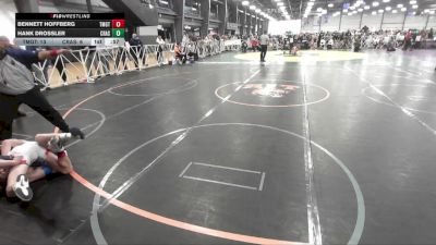 88 lbs Round 1 (9am Friday) - Bennett Hoffberg, Team Gotcha vs Hank Drossler, Crass Trained