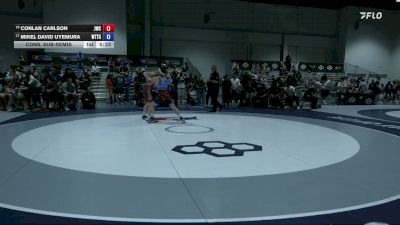 72 kg Cons. Sub-semis - Conlan Carlson, Jackrabbit Wrestling Club vs Mikel David Uyemura, World Team Training Center