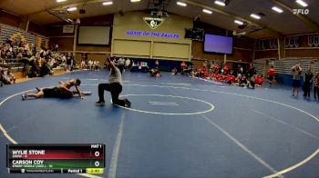 141 lbs Carson Coy, Embry-Riddle (Ariz.) vs Wylie Stone, Snow